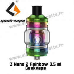 Clearomiseur Z Nano 2 - 3.5ml - Geekvape - Couleur Rainbow