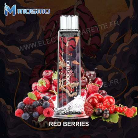 Red Berries - Mosmo - 600 Puff - Vape Pen - Cigarette jetable