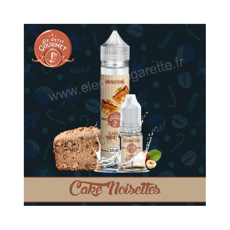Cake Noisettes - Le petit gourmet - Savourea - Flacon de 70ml ou 10ml