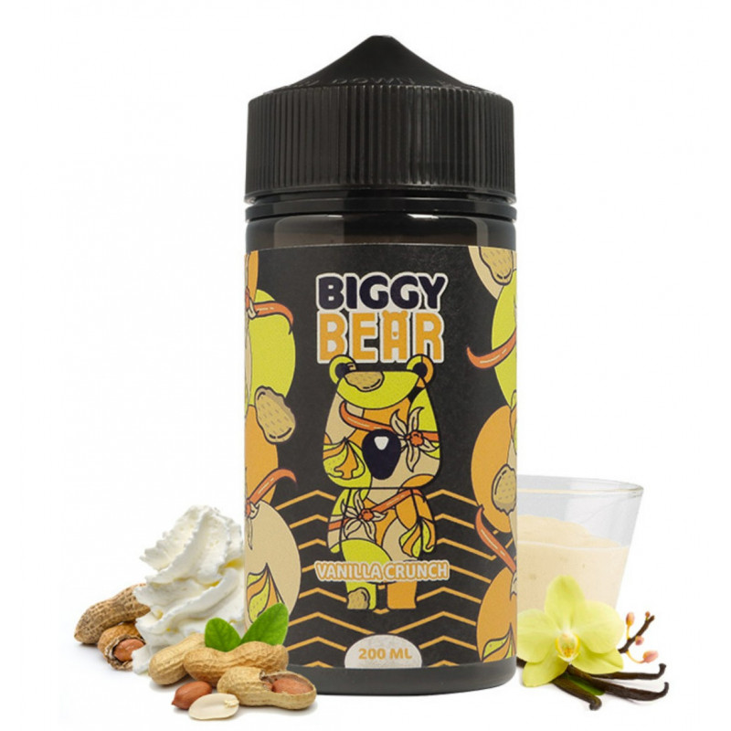 Vanilla Crunch 200ml - Biggy Bear - ZHC 0mg