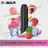 Lychee Dragon Fruit - X-Bar - Vape Pen - Cigarette jetable