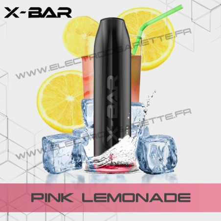 Pink Lemonade - X-Bar - Vape Pen - Cigarette jetable