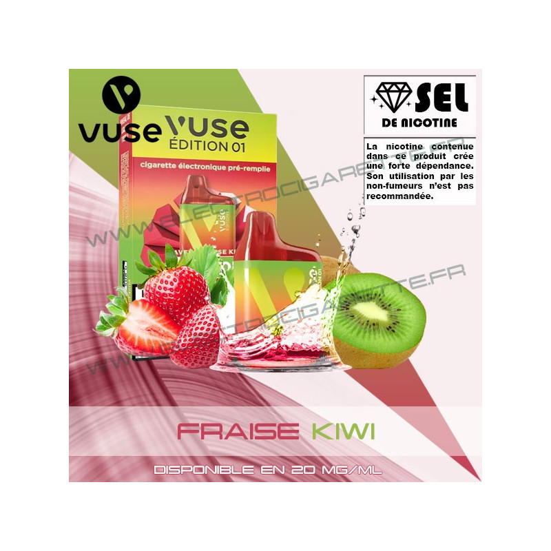 VUSE Fraise Kiwi - PUFF BOX - 800 puffs