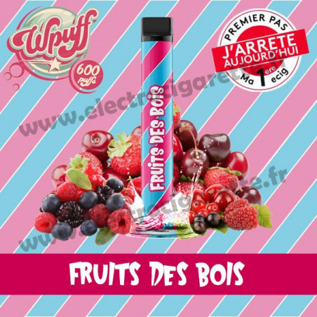 Fruits des Bois - Wpuff - Vape Pen - Cigarette jetable