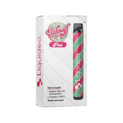 Batterie Wpuff Pod - Une cigarette jetable - Liquideo - Couleur Rose