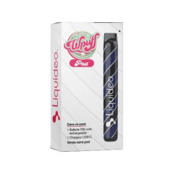 Batterie Wpuff Pod - Une cigarette jetable - Liquideo - Couleur Violet