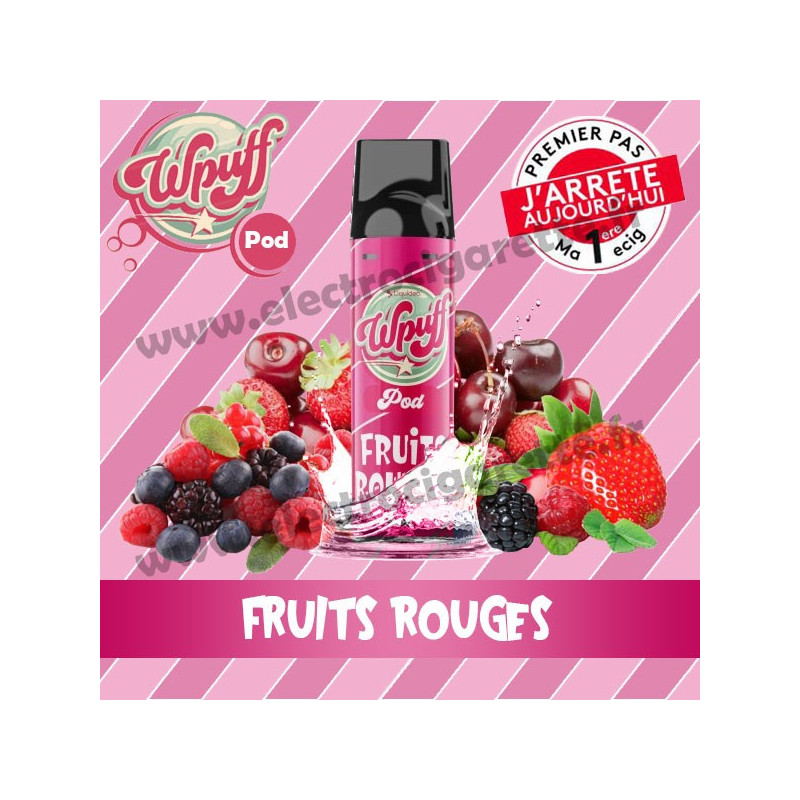Wpuff Pod Fruits Rouges - WPuff Pods