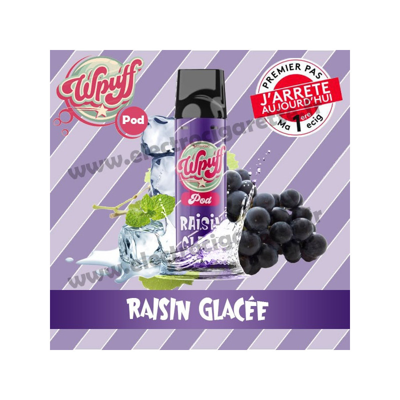 Wpuff Pod Raisin Glacé - WPuff Pods