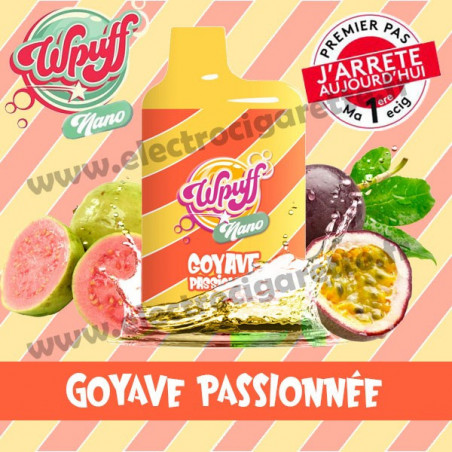 Goyave Passionnée - Wpuff Nano - Vape Pen - Cigarette jetable