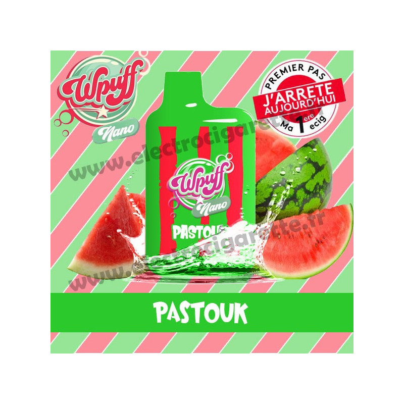 Pastouk - Wpuff Nano - Vape Pen - Cigarette jetable