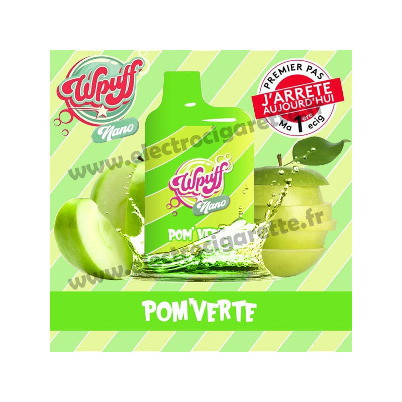 Pom'Verte - Wpuff Nano - Vape Pen - Cigarette jetable