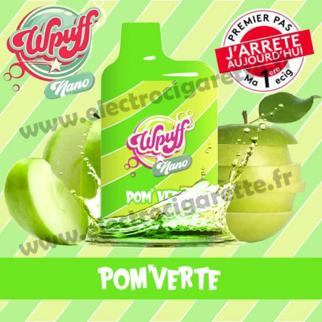 Pom'Verte - Wpuff Nano - Vape Pen - Cigarette jetable