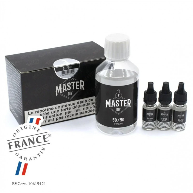Pack 200ml Base DIY 50/50 - Master DIY
