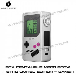 Box Centaurus M200 200W - Rétro Gamer Limited Edition - Face - Lost Vape