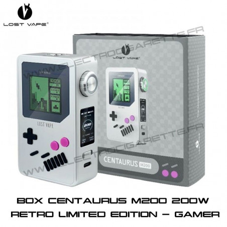 Box Centaurus M200 200W - Rétro Gamer Limited Edition - Boite - Lost Vape