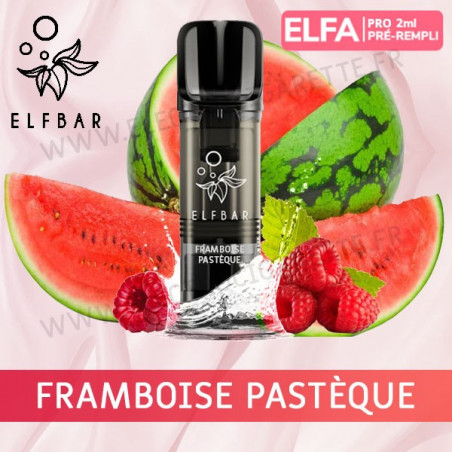 Framboise Pastèque - 2 x Capsules Pod Elfa Pro par Elf Bar - 2ml - Vape Pen