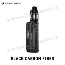 Kit Thelema Solo - 100W - 5ml - Lost Vape - Couleur Black Carbon Fiber