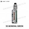 Kit Thelema Solo - 100W - 5ml - Lost Vape - Couleur SS Mineral Green