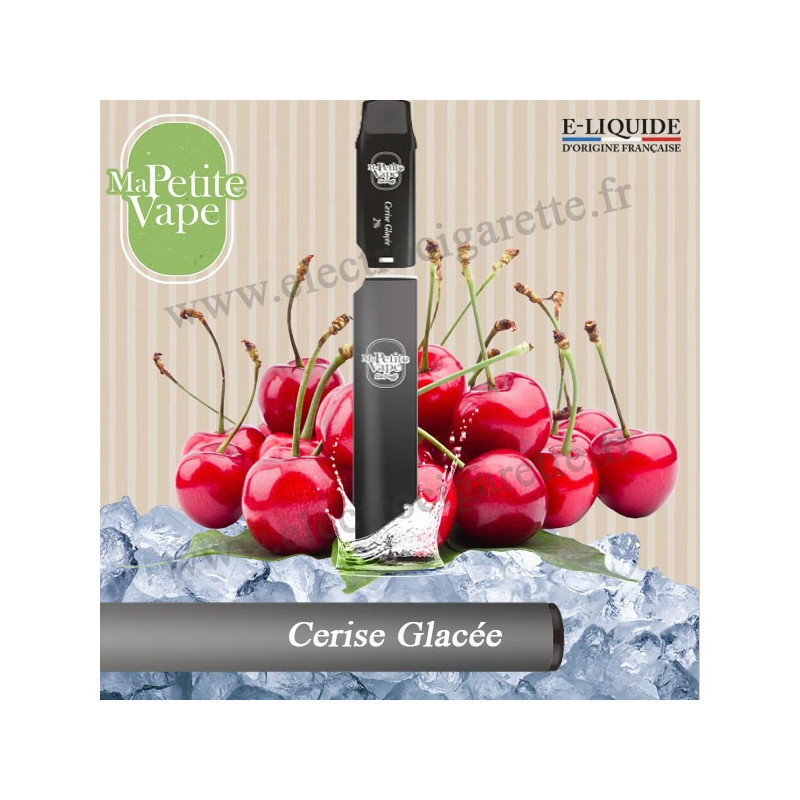 Cerise Glacée - RePuff - Ma petite vape - Pod - Cigarette rechargeable avec pod