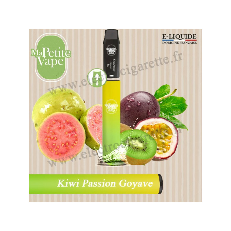 Kiwi Passion Goyave - RePuff - Ma petite vape - Pod - Cigarette rechargeable avec pod