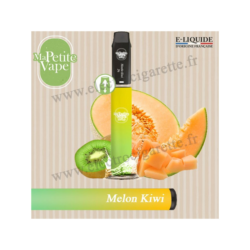Melon Kiwi - RePuff - Ma petite vape - Pod - Cigarette rechargeable avec pod