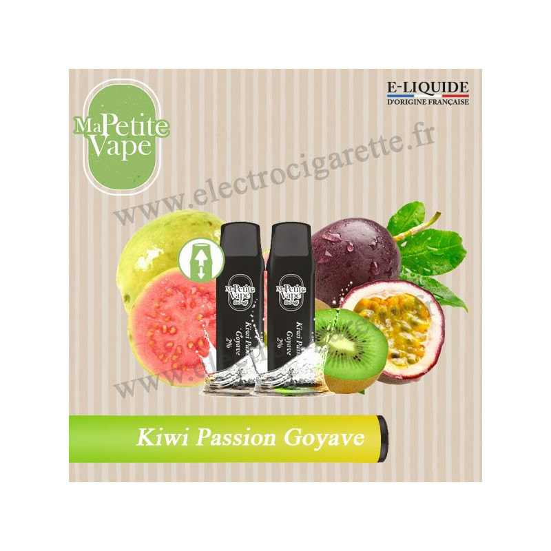 Kiwi Passion Goyave - Pod RePuff - Ma petite vape - 2 x Pod