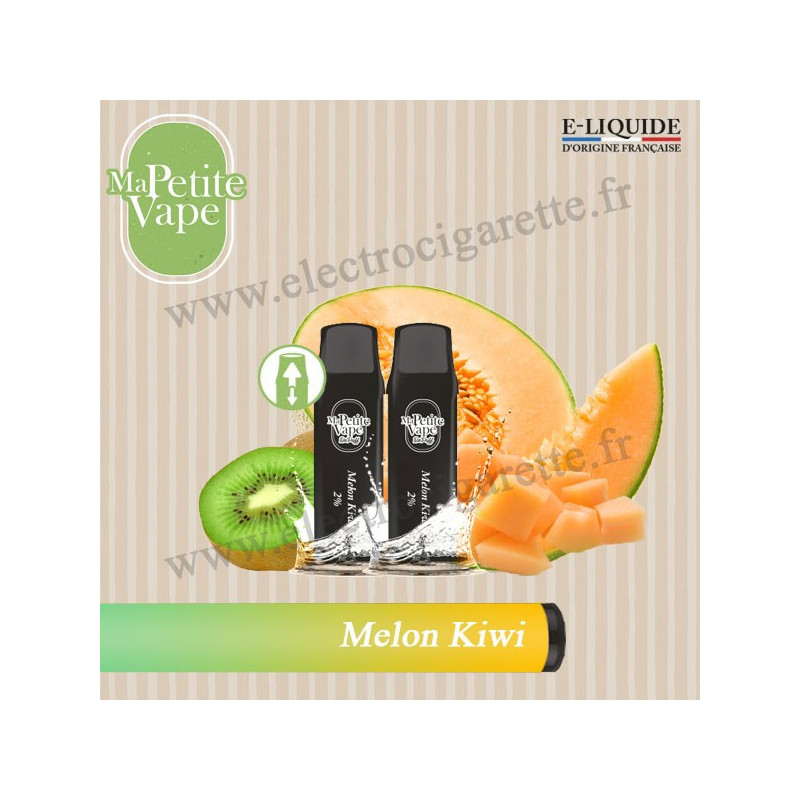 Melon Kiwi - Pod RePuff - Ma petite vape - 2 x Pod