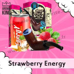 Strawberry Energy - Pipe Hipster - Aroma King - Vape Pen - Cigarette jetable - 700 puffs