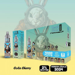 Cola Cherry - White Rabbit - RandM X Tornado - 7000 Puffs - 10ml - Vape Pen - Cigarette jetable - Boite