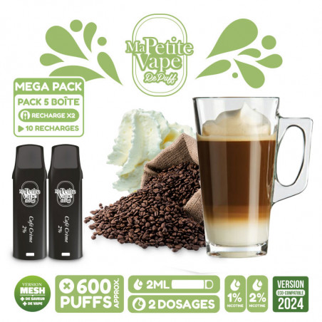 Café Crème - Pod RePuff - Ma petite vape - Pod
