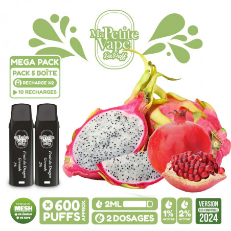 Fruit du dragon Grenade - Pod RePuff - Ma petite vape - Pod