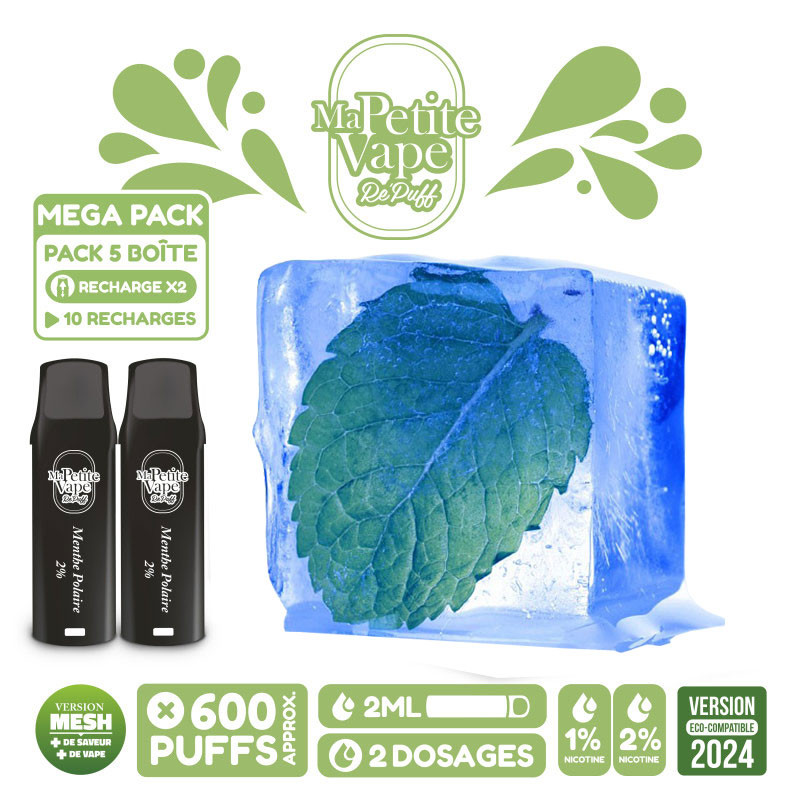 Menthe Polaire - Pod RePuff - Ma petite vape - Pod