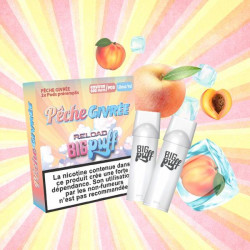 Pêche Givrée - Big Puff Reload - Vape Pen - Pod Jetable