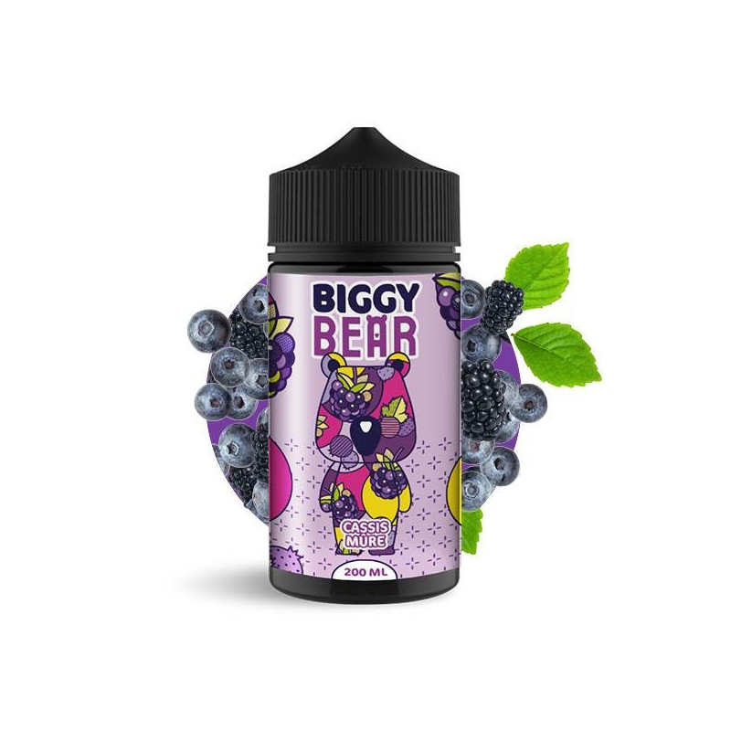 Cassis Mûre 200ML - Biggy Bear