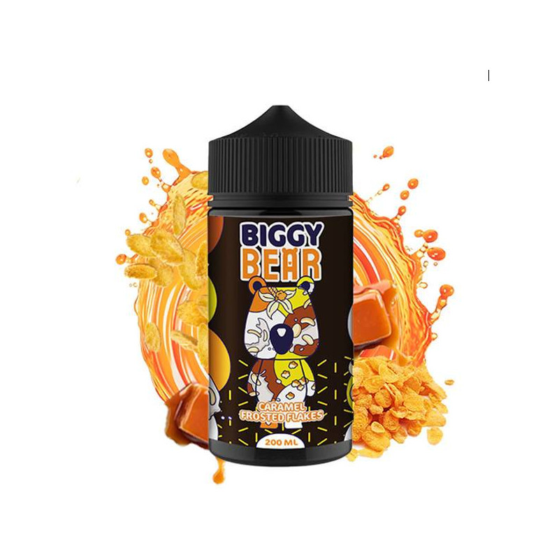 Caramel Frosted Flakes 200ML - Biggy Bear - ZHC 0mg