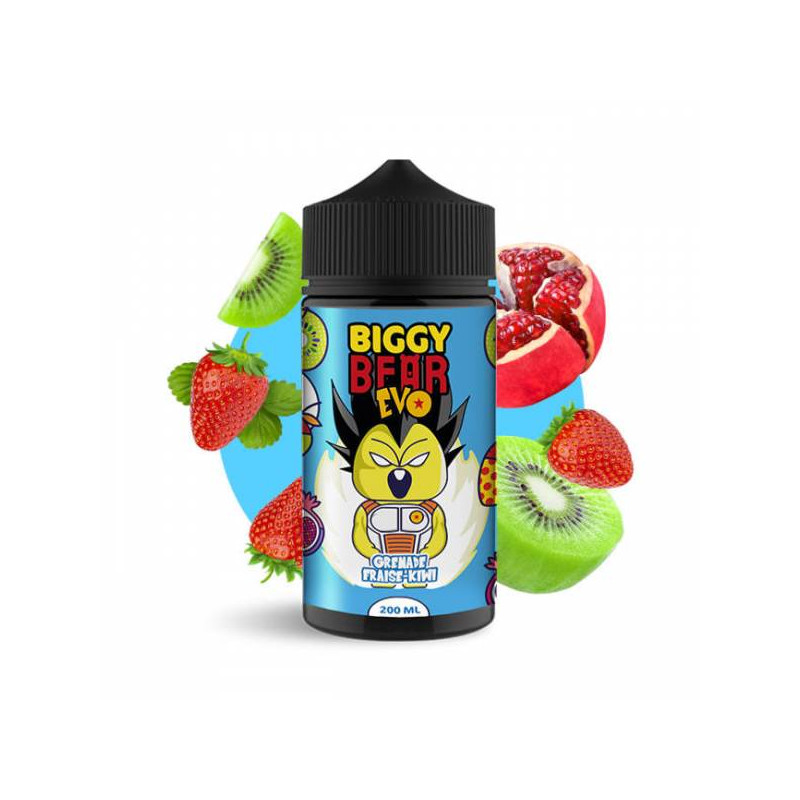 Grenade Fraise Kiwi 200ML - Biggy Bear Evo