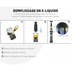 Remplissage Chicha Portable Hookah Air Sparkle Edition Limitée