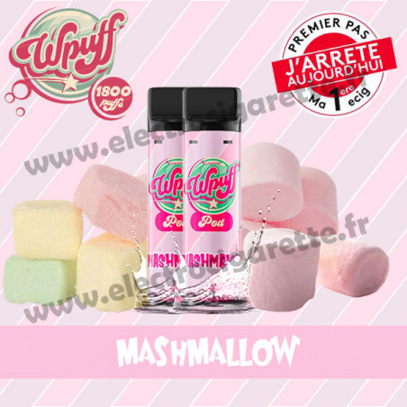 2 x Pods Mashmalow - Wpuff 1800/Liquideo