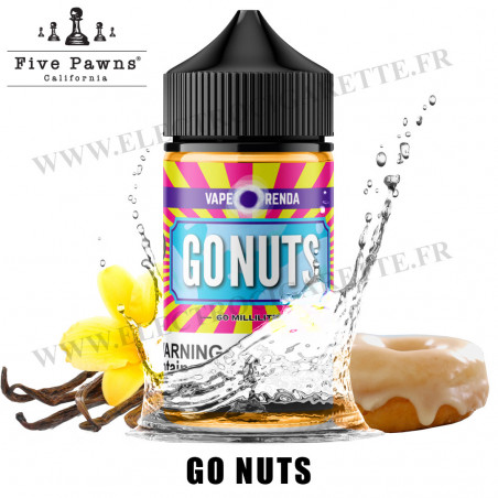 Go Nuts - Vape Orenda - Five Pawns - 50ml - 0mg
