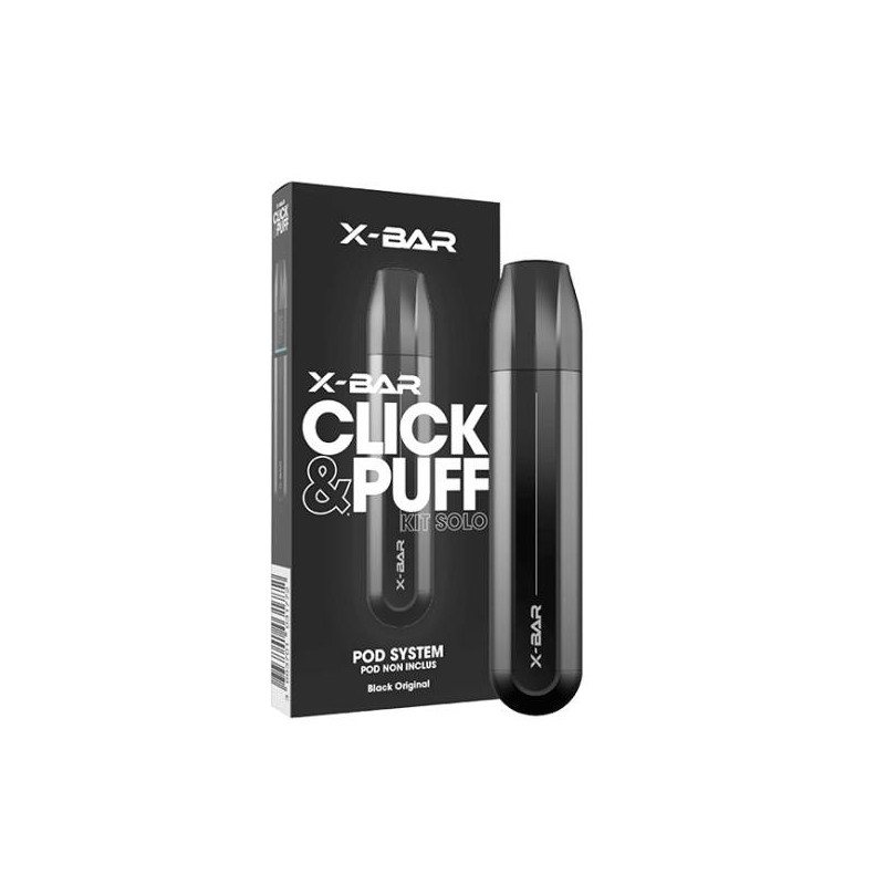 Batterie Solo - X-Bar Click Puff - 500 mAh - Black Original