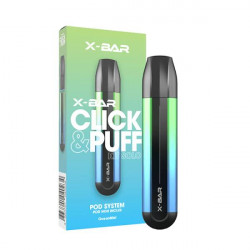 Batterie Solo - X-Bar Click Puff - 500 mAh - Ocean Mist