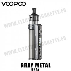 Kit Drag S2 Pod - 60W - 2500 mAh - Voopoo - Gray Métal