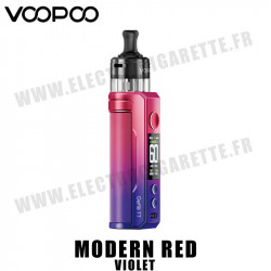 Kit Drag S2 Pod - 60W - 2500 mAh - Voopoo - Modern Red