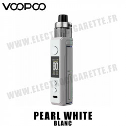 Kit Drag X2 Pod - 80W - 1 accu 18650 - Voopoo - Pearl White