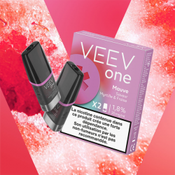 Paquet de 2 Pods pré-remplis Veev One Mauve - Veev