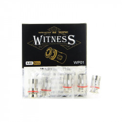 Pack de 5 x Résistances 0.3 Ohm Witness - VapeLustion