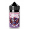 Bouteille d'E-liquide 'Le Chouette Fruits Rouges' de Vape Institut, 50 ml, avec design de chouette violet