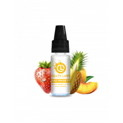 Ananas - Fraise - Pêche - Crazy Labs - MG Vape - 10 ml