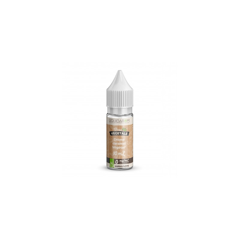 CRÈME CARAMEL BASE VEGETALE BY LIQUIDAROM 10ML