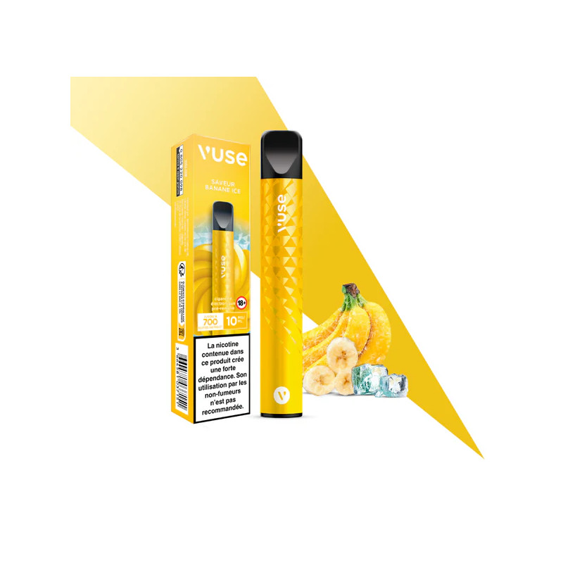Banane Ice - Cigarette Jetable - Puff Vuse